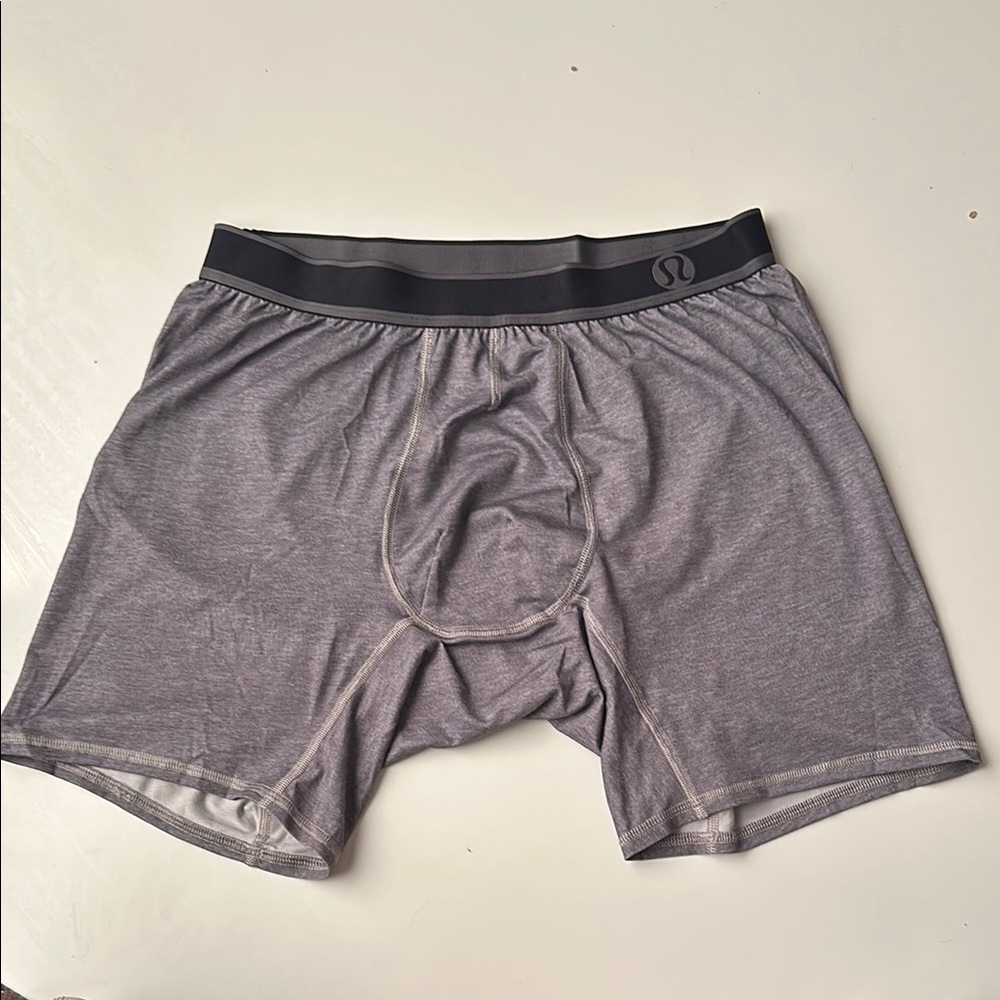Lululemon Gray Boxer Briefs